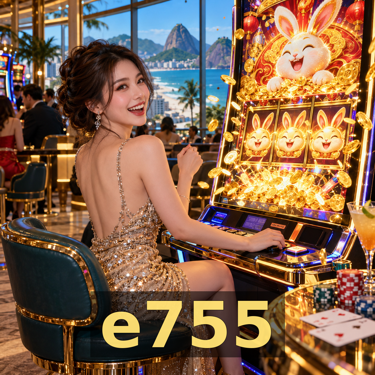 Vantagens de jogar slots no e755 Brasil